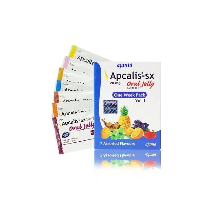 Apcalis Oral Jelly 20 Mg with Tadalafil