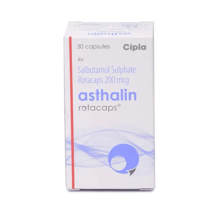 Asthalin Rotacaps 200 Mcg with Salbutamol