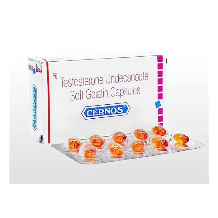 Cernos 40 Mg Soft Gelatin Capsule with Testosterone