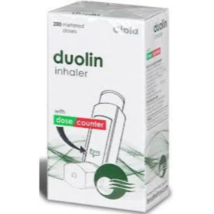 Duolin Forte Inhaler 50 Mcg + 40 Mcg with Levosalbutamol + Ipratropium