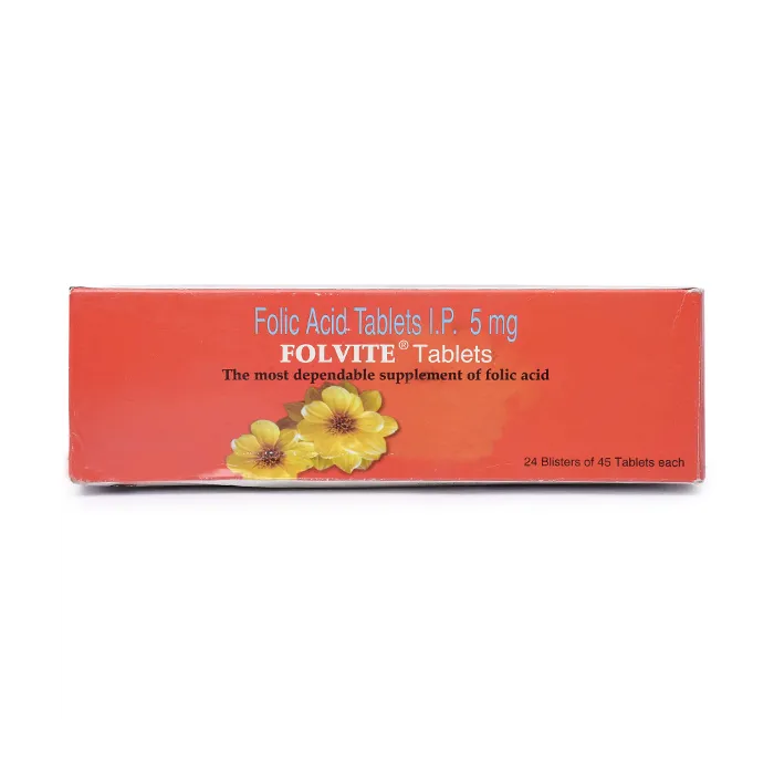 Folvite 5 Mg with Folic Acid        