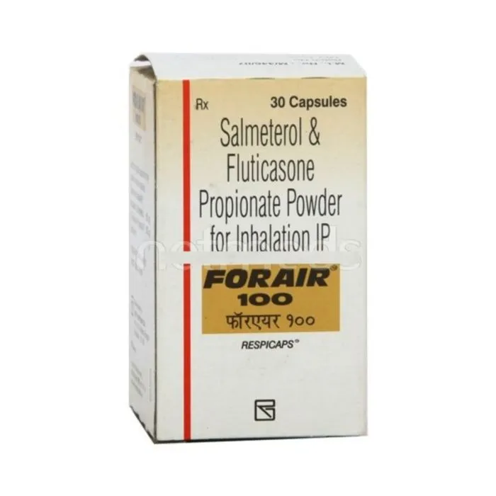 ForAir 100 Respicap with Salmeterol and Fluticasone Propionate                  