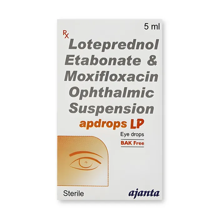 Apdrops LP 5 ml with Moxifloxacin + Loteprednol