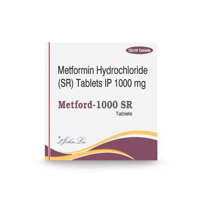 Metford 1000 Mg SR Tablet