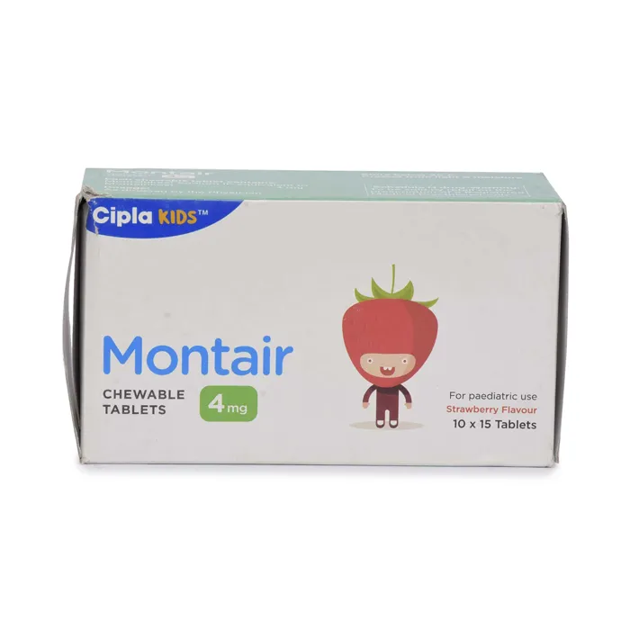Montair Chewable Tablets 4 Mg with Montelukast Sodium                    