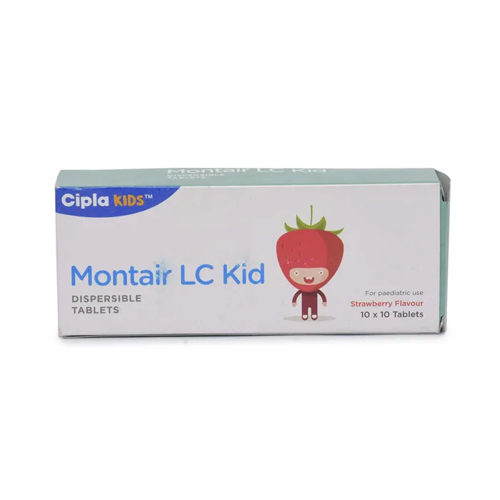 Montair LC Kid (4 +2.5 Mg) with Montelukast Sodium and Levocetrizine HCL