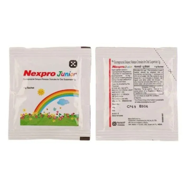 Nexpro Junior Granules for Oral Suspension with Esomeprazole