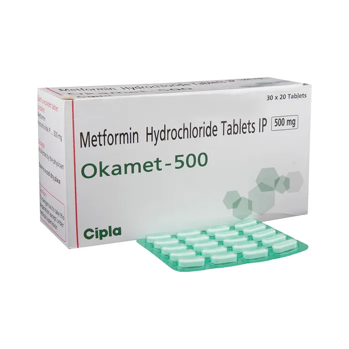 Okamet 500 Tablet with Metformin