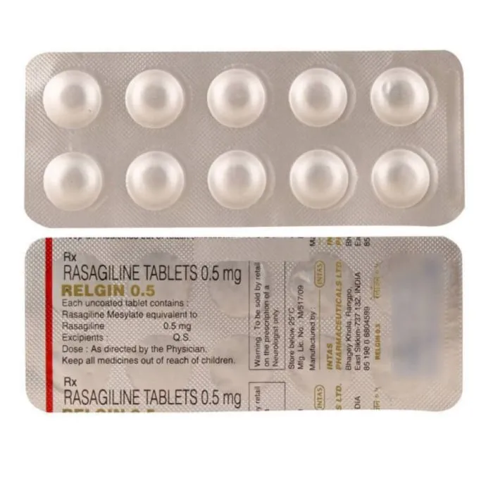 Relgin Tablet 0.5 Mg with Rasagiline