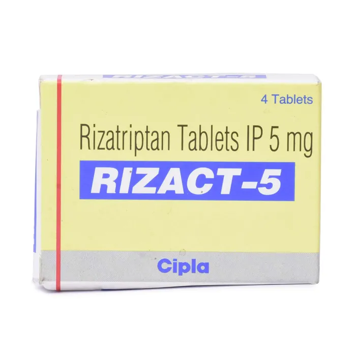 Rizact 5 Mg with Rizatriptan                        