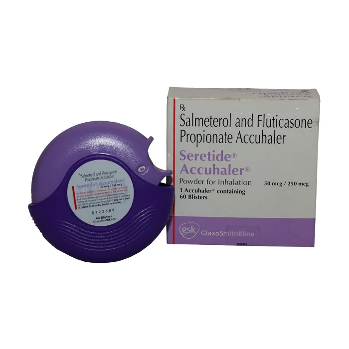 Seretide Accuhaler 250 Mcg with Salmeterol & Fluticasone Propionate Accuhaler