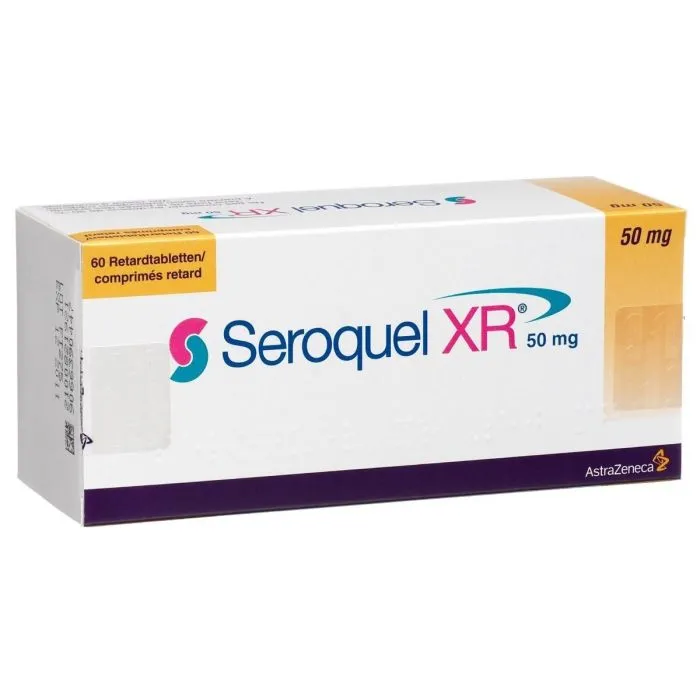 Seroquel XR 50 Mg with Quetiapine Fumarate                     