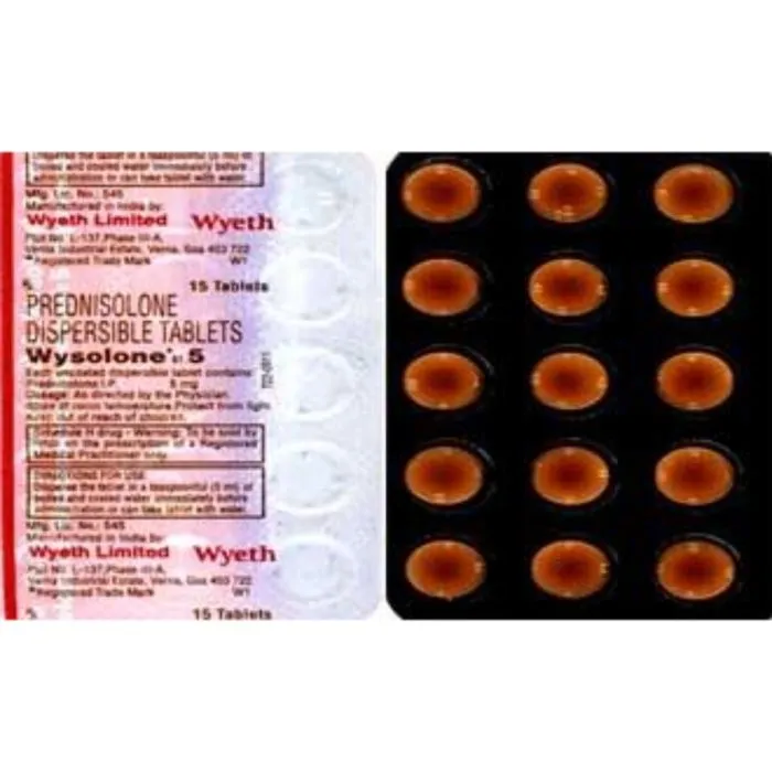 Wysolone 5 Mg Tablet with Prednisolone