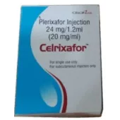 ﻿Celrixafor 24 ml/1.2 ml Injection with Plerixafor