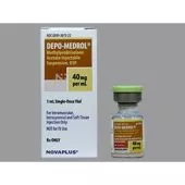 Depo-Medrol 40 Mg Injection 1ml with Methylprednisolone