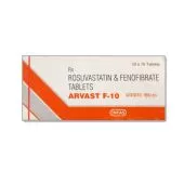 Arvast F 10 Tablet with Fenofibrate and Rosuvastatin