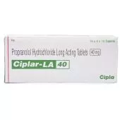 Ciplar LA 40 Mg, Inderal, Propranolol