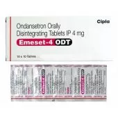 Buy Emeset Odt 4 Mg Tablet