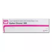 Epilex Chrono 500 Tablet CR with Sodium Valproate and Valproic Acid