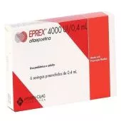Eprex 4000IU 0.4 ml Injection with Epoetin Alfa                       