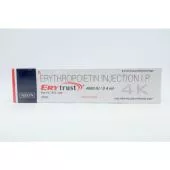 Erytrust 4000 IU Injection with Recombinant Human Erythropoietin Alfa