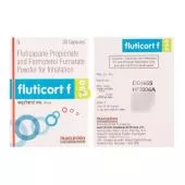 Fluticort F 6 Mcg + 250 Mcg Inhaler with Formoterol  + Fluticasone Propionate