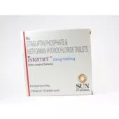 Istamet 50 Mg/500 Mg Tablet with Sitagliptin and Metformin              