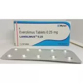 Lanolimus 0.25 mg Tablet with Everolimus