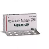 Buy Lipvas 10 Mg Tablet (Lipitor)