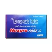 Nexpro Fast 20 Mg Tablet with Esomeprazole                       