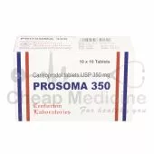 Prosoma 350Mg with Carisoprodol Front View