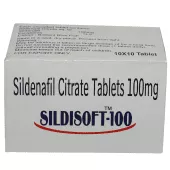 Sildisoft 100Mg, Sildenafil Citrate Front View