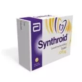 Synthroid 100 mcg Tablet with Thyroxine-Levothyroxine