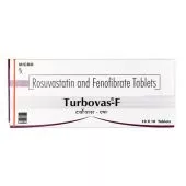 Turbovas-F Tablet with Fenofibrate and Rosuvastatin