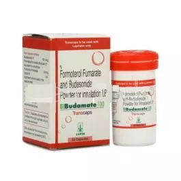 Budamate 100 Transcaps with Formoterol and Budesonide                       
