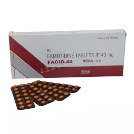 Facid 40 Mg, Pepcid, Famotidine