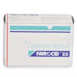 Famocid 20 Mg, Pepcid, Famotidine