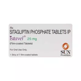 Istavel 25 Mg Film Coated Tablet with Sitagliptin