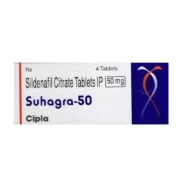 Suhagra 50 Mg with Sildenafil Citrate