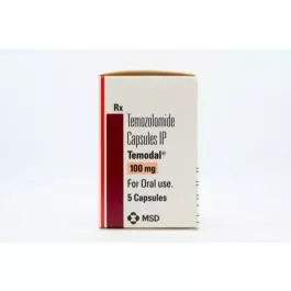 Temodal 100 mg Capsule with Temozolomide