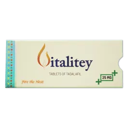 Vitalitey 25 Mg With Tadalafil