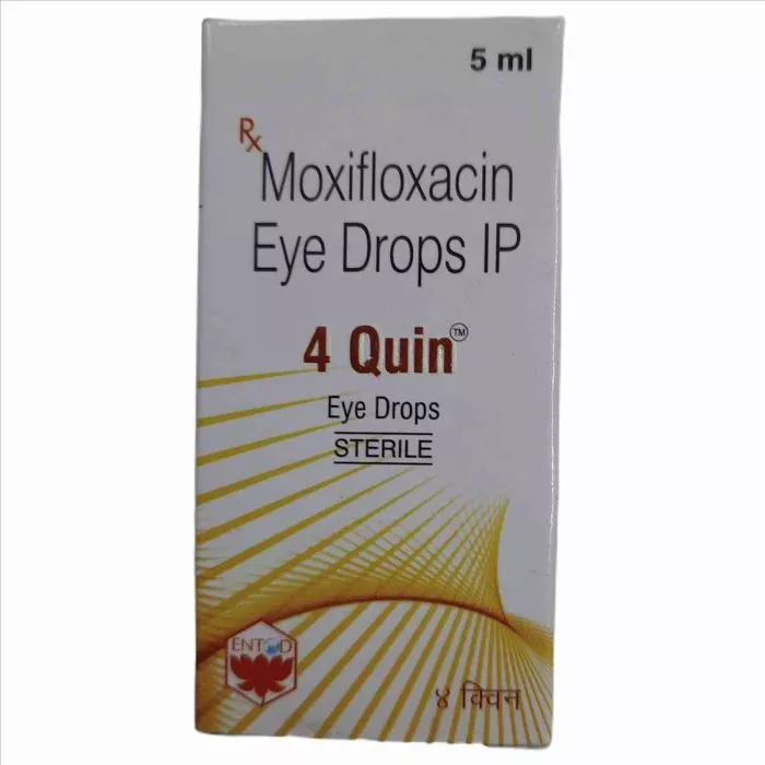 4 Quin Ophthalmic Solution with Moxifloxacin