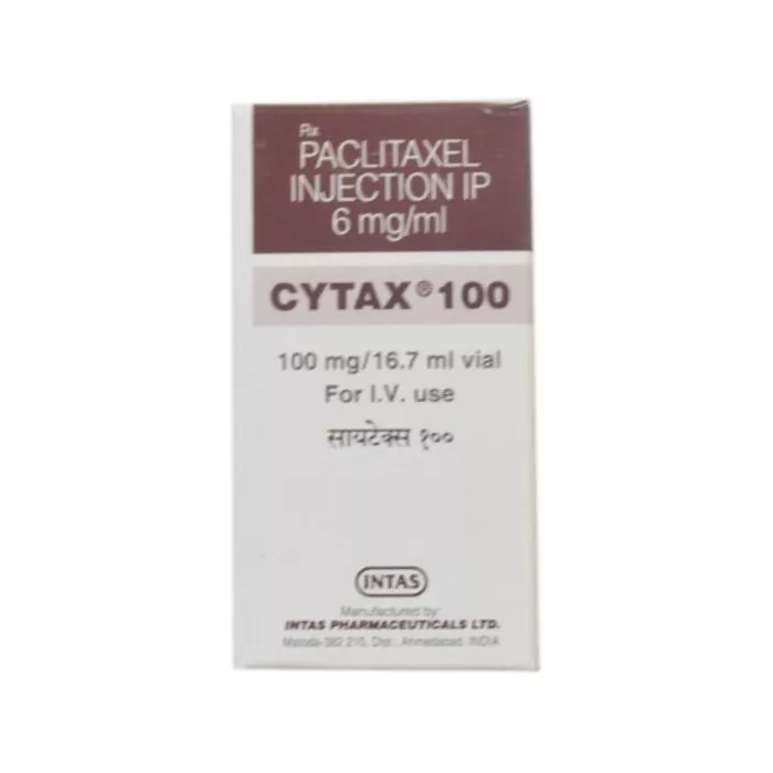 Cytax 100 mg Injection 1 ml with Paclitaxel