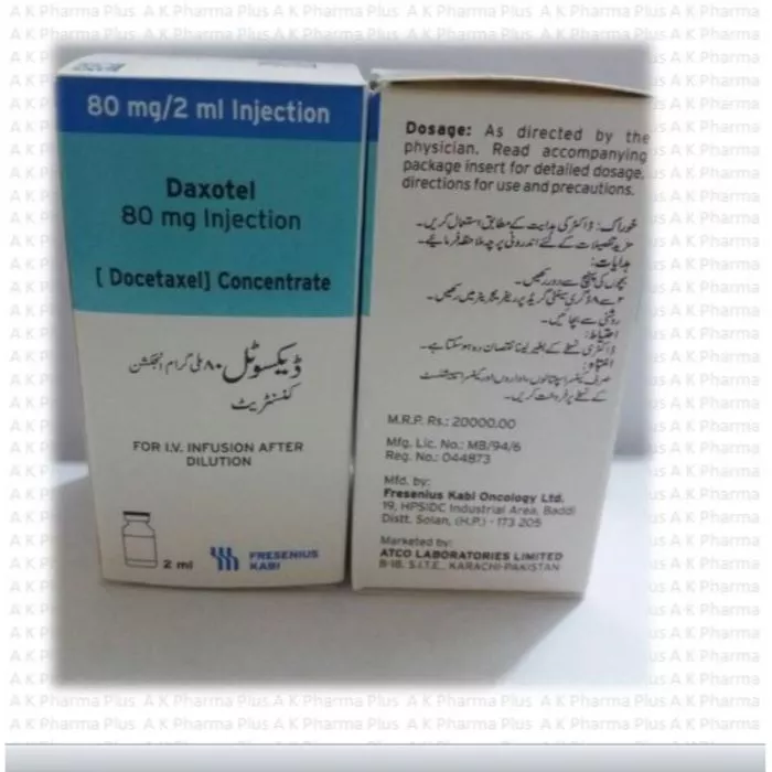 Daxotel 80 Mg Injection with Docetaxel