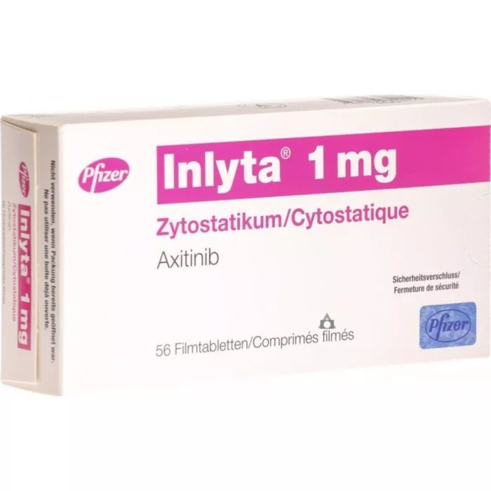 Inlyta 1 Mg Tablets with Axitinib