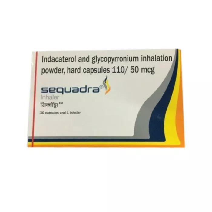 Sequadra Inhaler with Indacaterol + Glycopyrrolate 