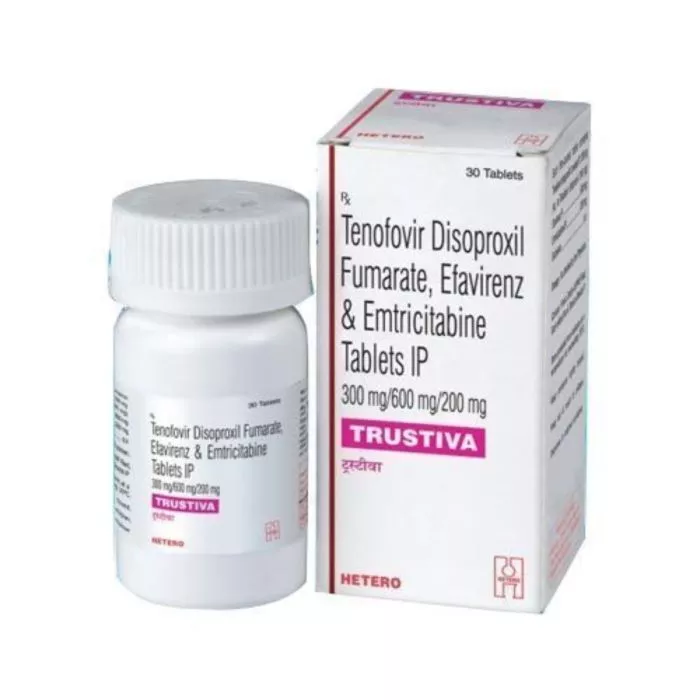 Trustiva Tablets with Emtricitabine + Tenofovir disoproxil fumarate + Efavirenz               