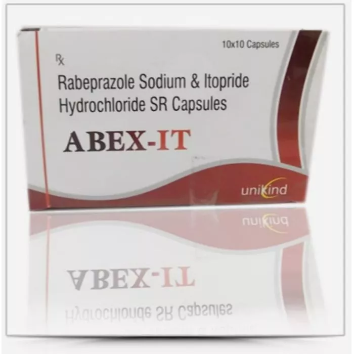 Abex-IT 20Mg-150Mg Tablet with Rabeprazolec and Itopride