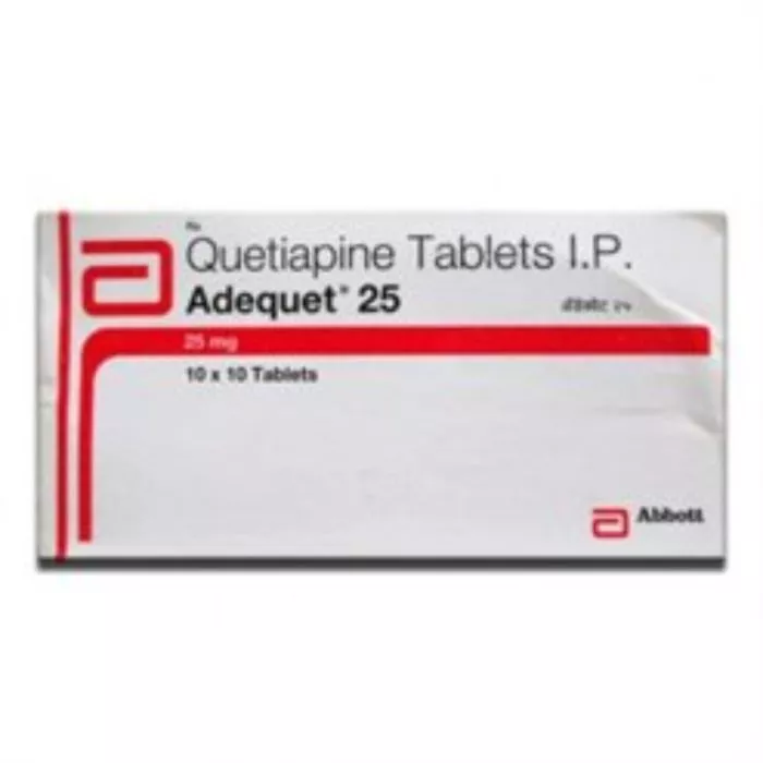 Adequet 25 Tablet with Quetiapine