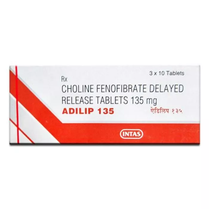 Adilip 135 Tablet DR with Choline fenofibrate